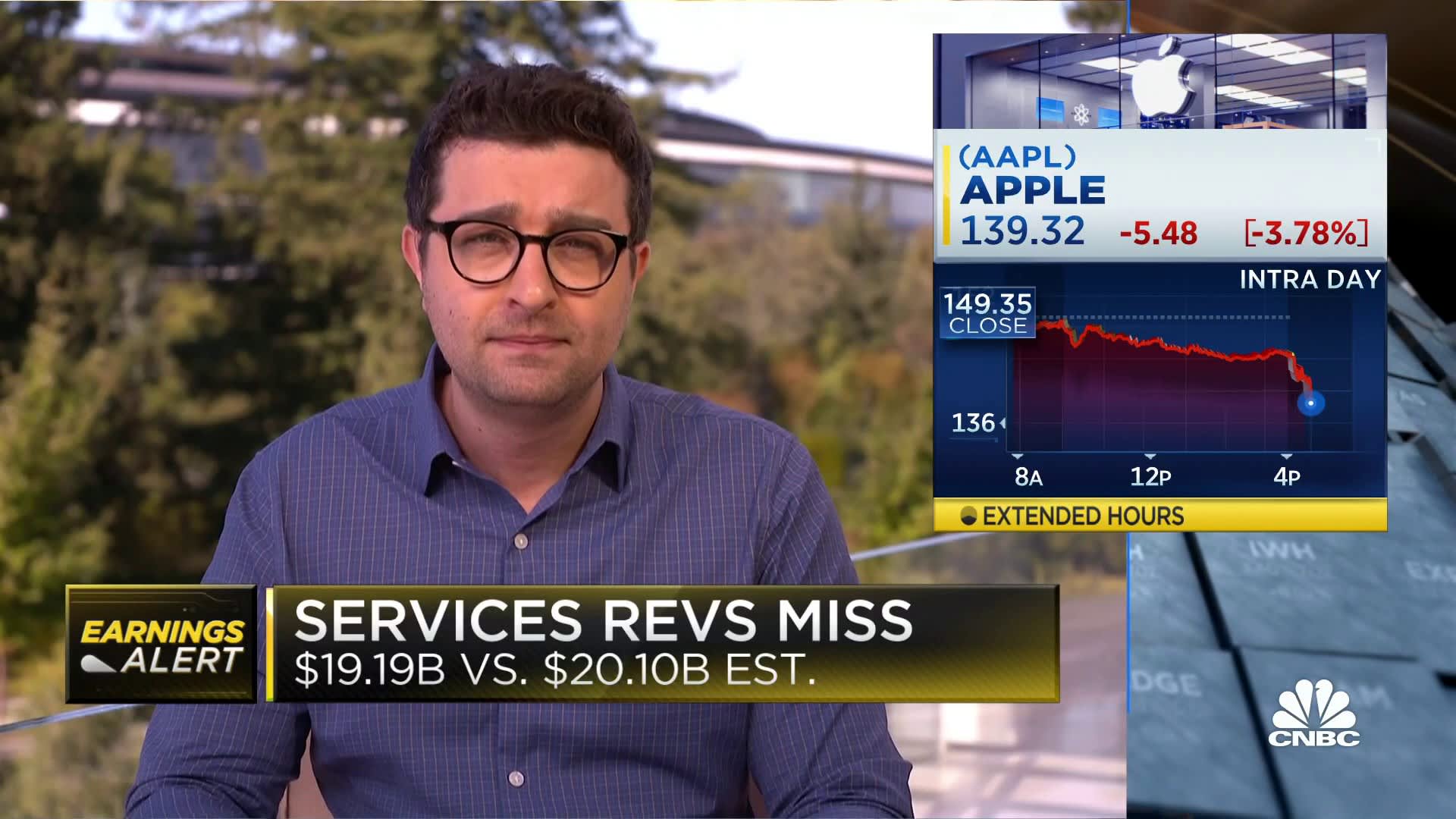 Apple üst ve alt satırlarda yener, iPhone ve hizmetler kaçırır